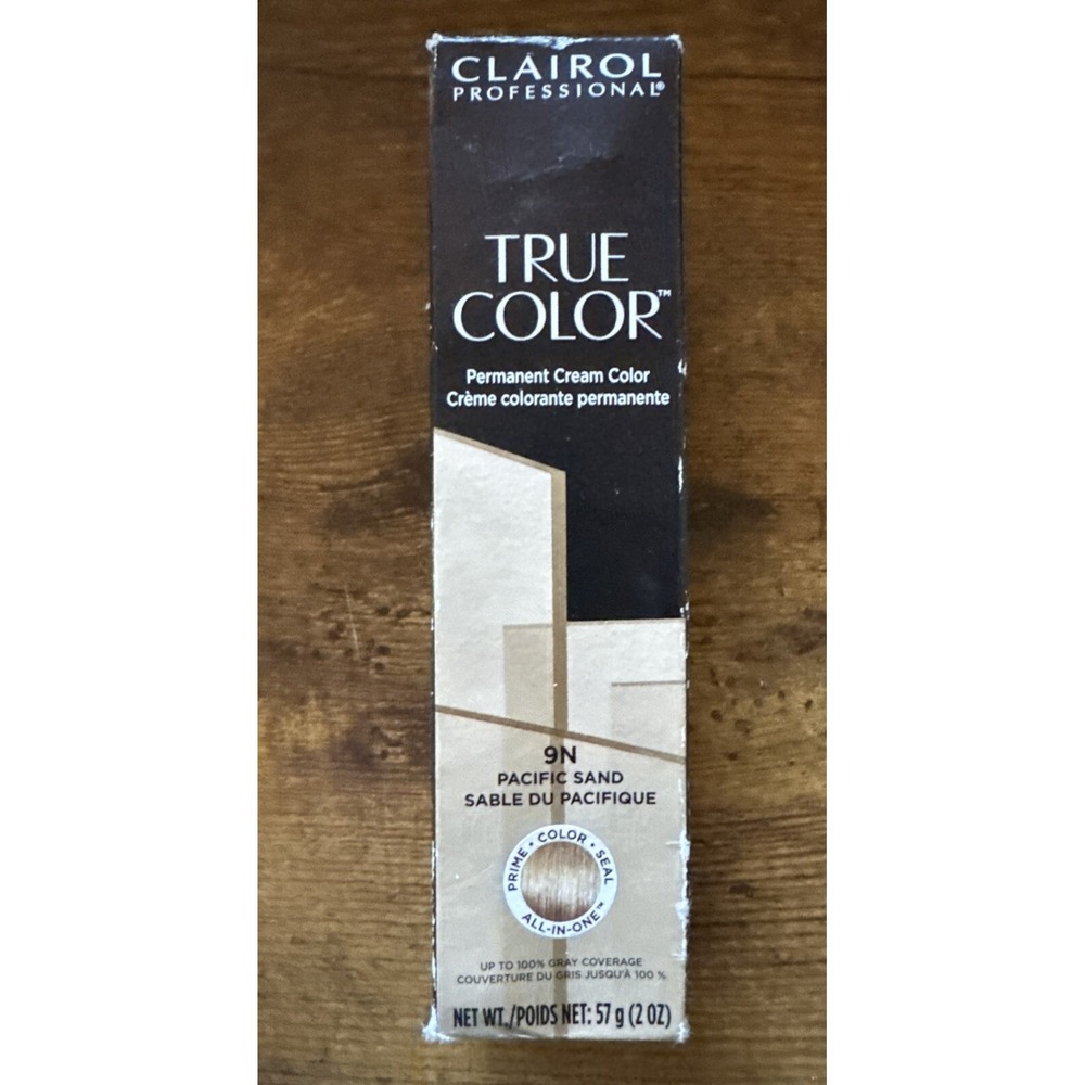 Clairol True Color Permanent Cream Color 2 oz 9N Pacific Sand